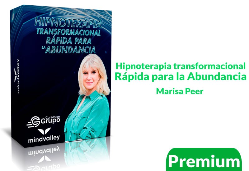 En este momento estás viendo Curso Hipnoterapia transformacional rápida para la abundancia – Marisa Peer