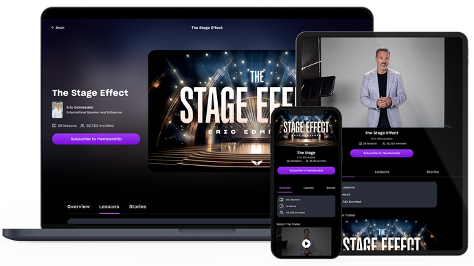 [Oferta Exclusiva] Programa The Stage Effect Eric Edmeades - MindValley Descargar Premium