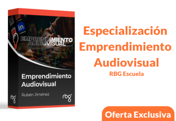 imagen portada Especialización en Emprendimiento Audiovisual - RBG Escuela