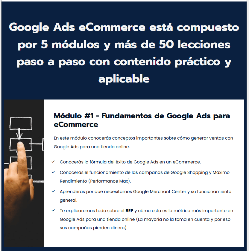 [Oferta Exclusiva] Curso Google Ads Ecommerce 2024 - Alan Valdez Descargar Premium