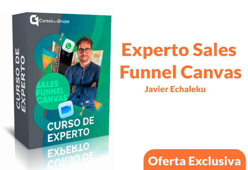 En este momento estás viendo [Oferta Exclusiva] Curso Experto Sales Funnel Canvas – Javier Echaleku