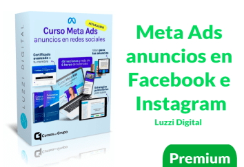 imagen portada Curso Meta Ads anuncios en Facebook e Instagram - Luzzi Digital