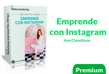 imagen portada Curso Emprende con Instagram - Ana Clavellinas