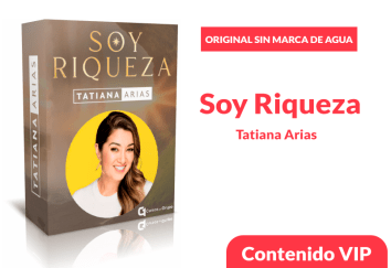 Lee más sobre el artículo [Contenido VIP] Curso Soy Riqueza – Tatiana Arias